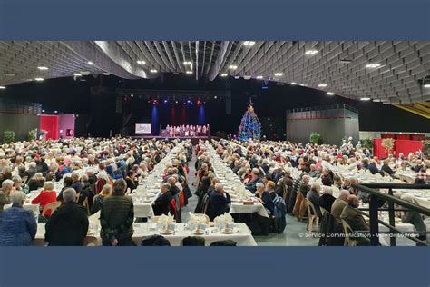 Repas des Aînés délicieux et très animé Ville de Lourdes