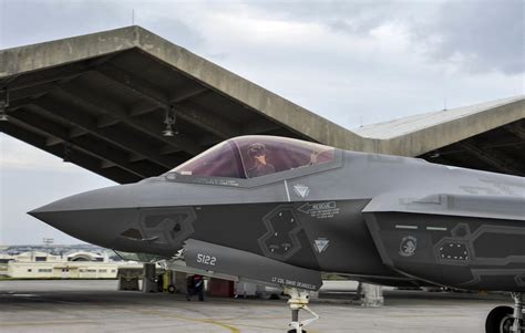 Hill F 35A Lightning II Conduct Air Training