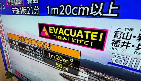 Gempa Magnitudo 7 4 Guncang Jepang Picu Peringatan Tsunami Foto