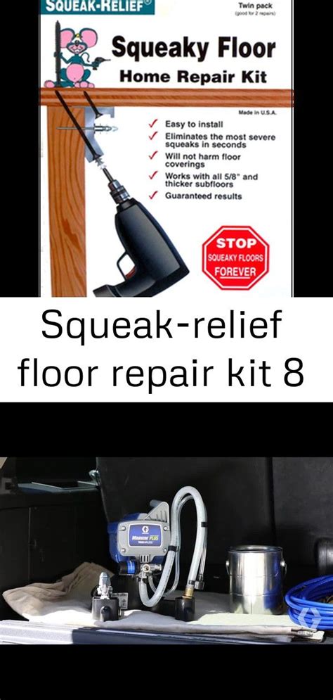 Squeak Relief Floor Repair Kit 8 Squeaky Floors Repair Home Repair