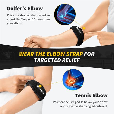 Tennis Elbow Strap Placement