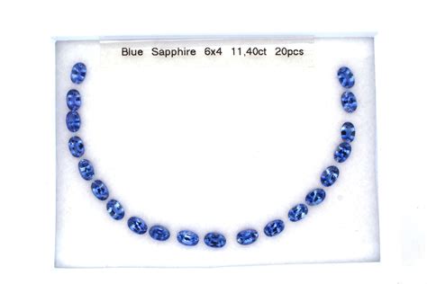 11.40ct Blue Sapphire Layout