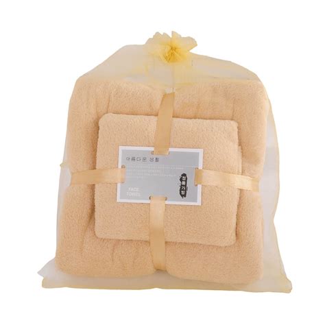 High Density Fleece Coral Absorben Towel Towel Two In One And Bath Soft And Set Home Textiles