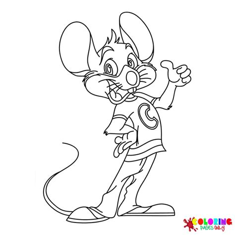 20 Chuck E Cheese Para Colorir ColoringPagesOnly