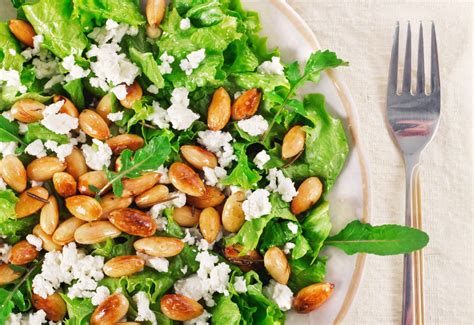 Salade de roquette au fromage de chèvre Mouvement Jaime les fruits