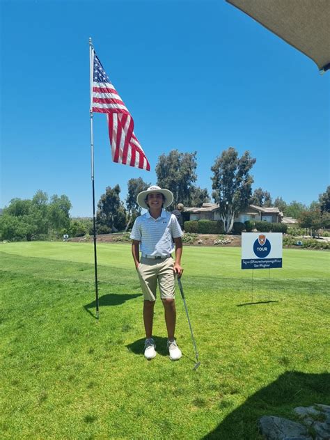 Hermes Quintana: el sanrafaelino de 14 años que se destaca en golf a