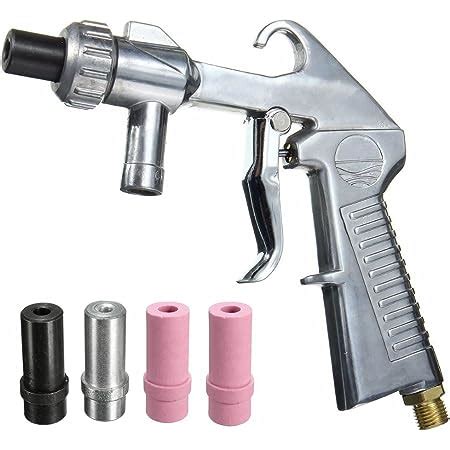 Jewboer Sand Blaster Gun Sand Blasting Guns Sandblaster Kit For