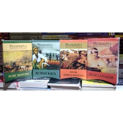 Jual Paket Buku Pramoedya Bumi Manusia Rumah Kaca Anak Semua Bangsa