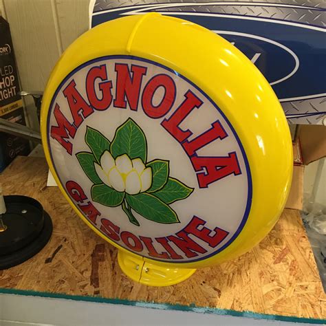 Licensed Magnolia Gas Pump Globe Magnolia Gas Pump Globe Gas Pump