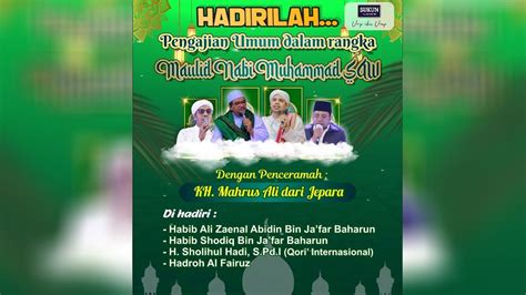 LIVE NGEMPLAK BERSHOLAWAT BERSAMA HABIB ALI ZAINAL ABIDIN HABIB