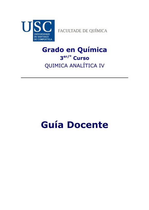 Pdf Gu A Docente Inicio Usc Qu Mica Concepto B Sico Y