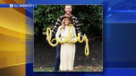 Philadelphia Eagles' quarterback Carson Wentz and wife expecting first ...