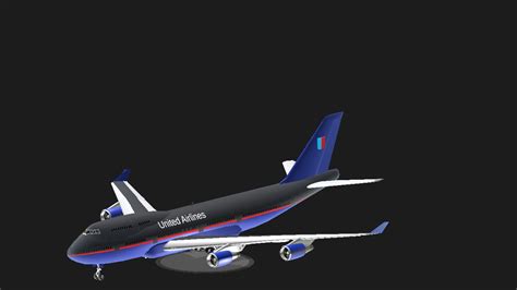 SimplePlanes | United Boeing B747-400 (Old livery)