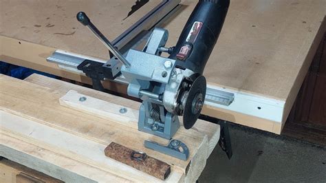 Making Simple Jig For Cutting Steel Diy Angle Grinder Cutting Jig