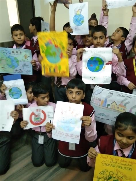 poster making  reducing air pollution  class iii  st marys