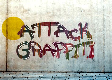 a Attack Graffiti Font | dafont.com