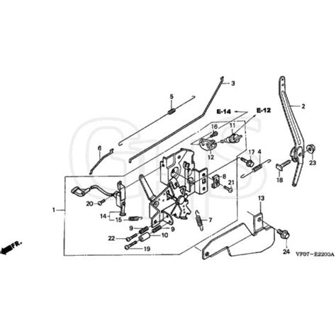 Honda HRD535K2 QXE MZBM 8200001 9999999 Control Diagram GHS