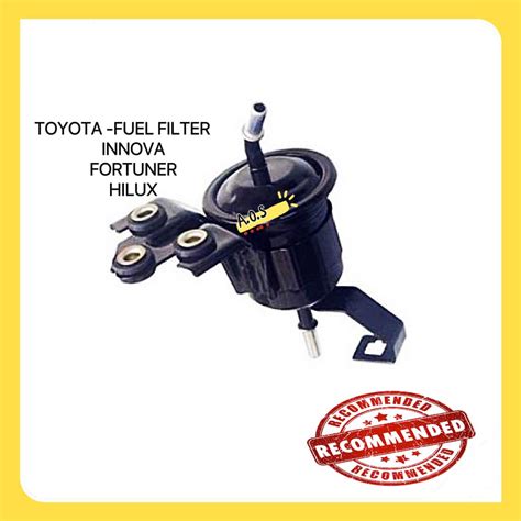 Aos Toyota Fuel Filter Steel Quality With Bracket Vehicle Model