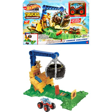 Hot Wheels Monster Trucks Arena Smashers Rhinomite