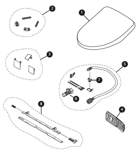 Toto Washlet S7 S7a Smart Bidet Seat Instructions