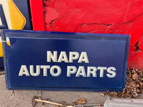 Vintage Napa Auto Parts Signs Ebay