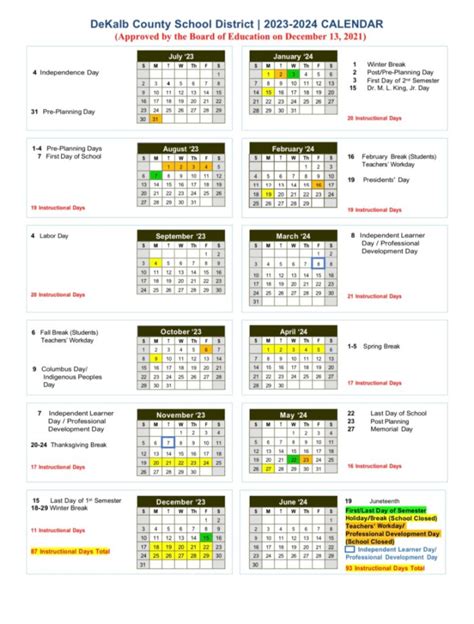 Dekalb County Calendar 2024 2025 Good Calendar Idea