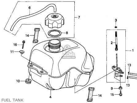 Honda TRX90 FOURTRAX 90 1995 S USA Parts Lists And Schematics