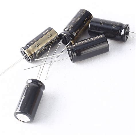 10PCS ELNA 47uF 63V SILMIC II Audio Capacitor RFS JAPAN CAPS 10φx21mm