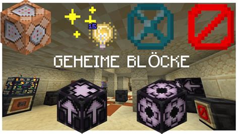 GEHEIMEN Blöcke in Minecraft Java Veonevar YouTube