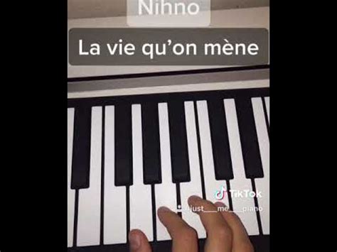 Tuto la vie quon mène au piano YouTube