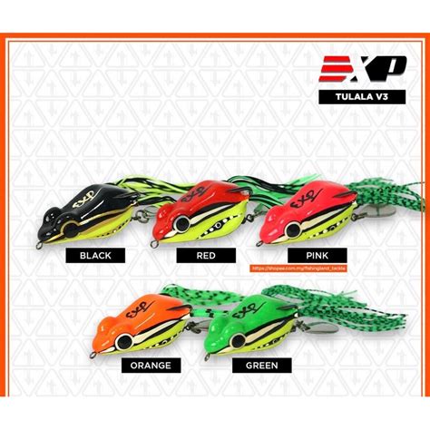 EXP Tulala V3 Skirt Frog Snakehead Fishing Lure Rubber Soft Frog Katak