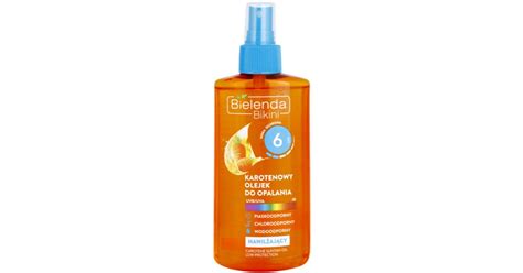 Bielenda Bikini Carotene olejek do opalania nawilżający w sprayu SPF