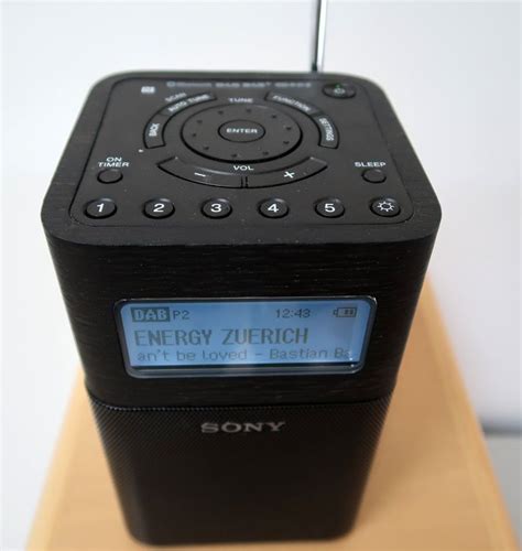 SONY XDR V1BTD DAB FM Radio Mit Akku In Neuwertigem Zustand Kaufen