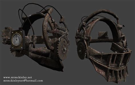 Reverse Bear Trap Helmet For Saw Saw Traps Creepy Scary Bear Trap