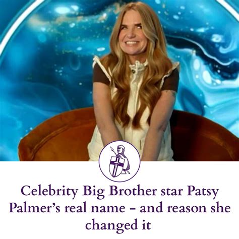 Express Celebrity - Patsy Palmer was among 13 celebrities to swap their