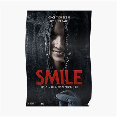 Smile Movie Poster For Sale By Norakuphal Redbubble