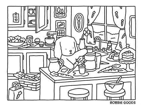 67 Bobbie Goods para colorir Grátis: Fofura para Imprimir!