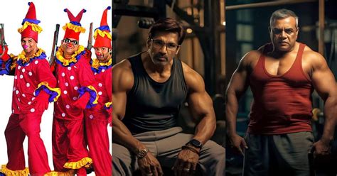 Hera Pheri 3: AI reimagines comedy flick star cast as bodybuilders