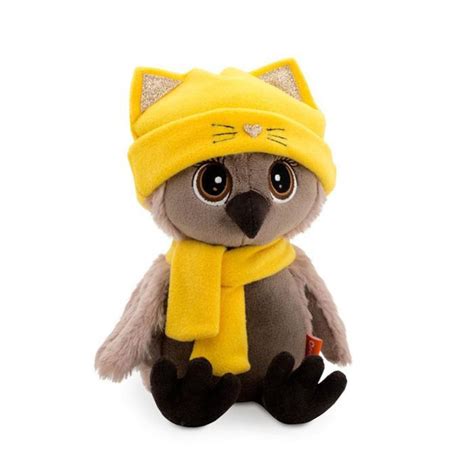 Orange Toys, Мягкая игрушка "Сова Соня", в шапке котёнка, 20 см ...