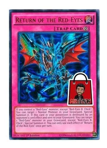 Return Of The Red Eyes Ultra Rare Miltienda Yugioh