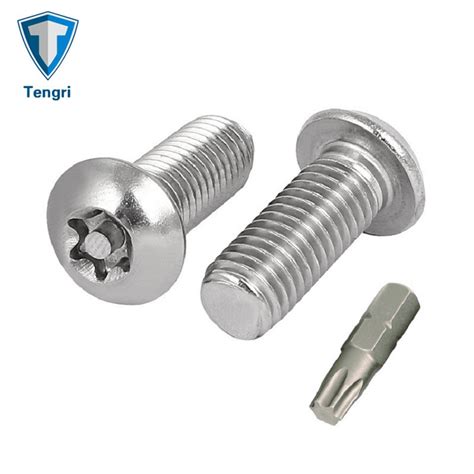 Stainless Steel 304 T20 T25 T30 Six Lobe Screw Torx Pin Driver Machine