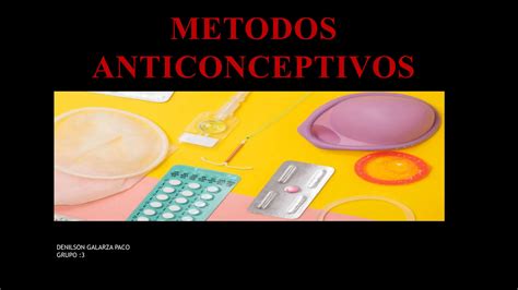 Concepto Y Clacificacion De Metodos Anticonceptivospptx