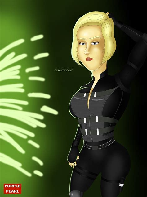 Black Widow from Infinity War by PurplePearl on Newgrounds