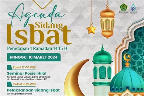 Jadwal Dan Link Live Streaming Sidang Isbat Kemenag Hari Ini Info Awal