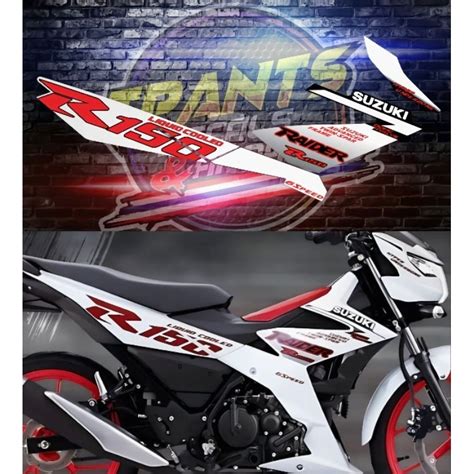 RAIDER 150 FI 2023 STICKER DECALS Shopee Philippines