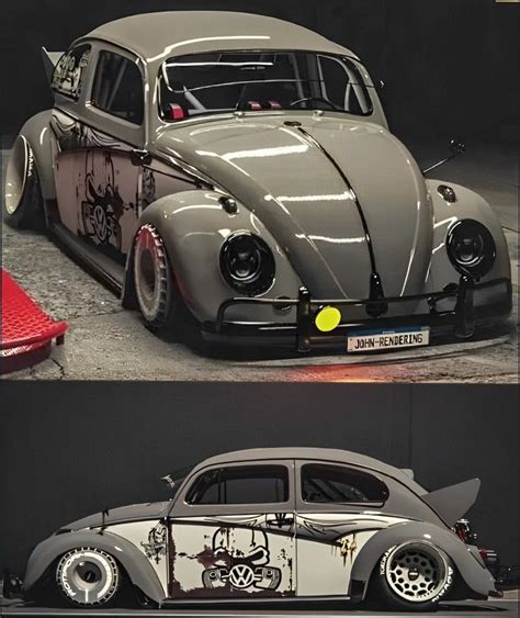 Vintage Volkswagen Beetle Display