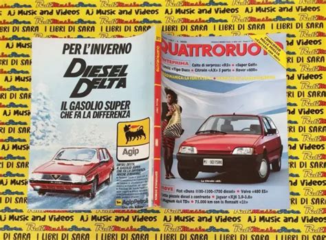 RIVISTA MAGAZINE QUATTRORUOTE Mensile N 377 Marzo 1987 CITROEN AX