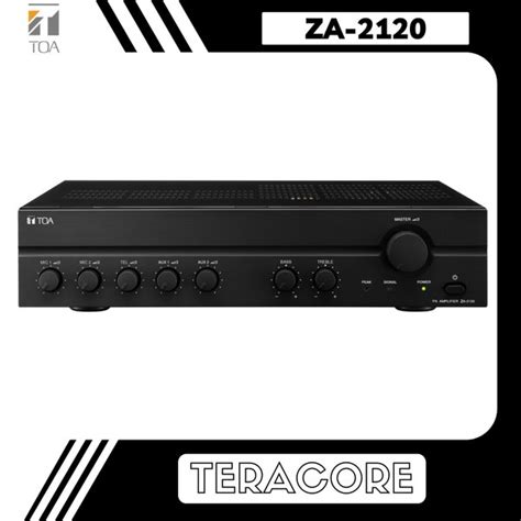 Jual Toa Za Za Power Amplifier Watt V Volt Amply