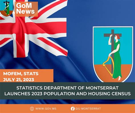 Statistics Department Of Montserrat Launches 2023 Population And