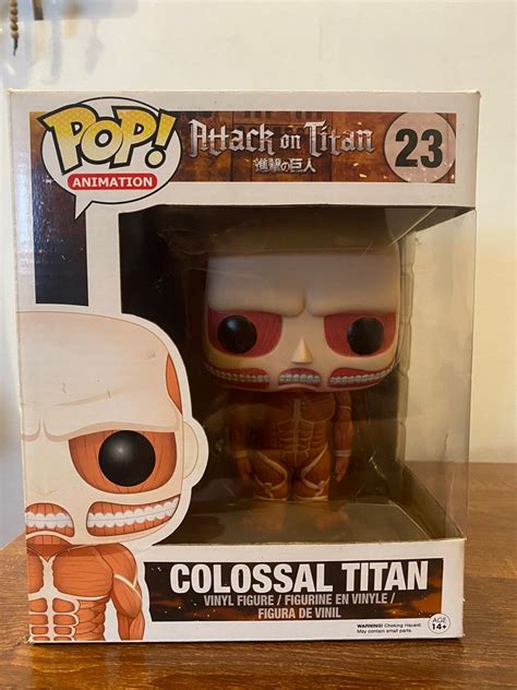 Funko Pop Colossal Titan - Attack on Titan 6 inches, Hobbies & Toys ...